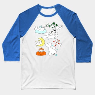 Harp Seal Baseball T-Shirt